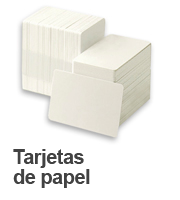 Tarjetas de papel
